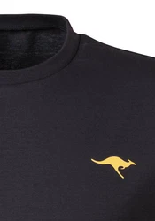 KangaROOS Kurzarmshirt T-Shirt (2er-Pack) mit KangaROOS Print auf der Brust Dunkelgrau/Dunkelblau/Grau