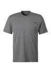 KangaROOS Kurzarmshirt T-Shirt (2er-Pack) mit KangaROOS Print auf der Brust Dunkelgrau/Dunkelblau/Grau