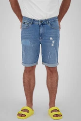 Alife & Kickin Shorts Herren MorganAK DNM Blau/Hellblau