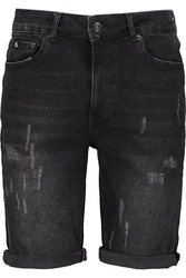 Alife & Kickin Shorts Herren MorganAK DNM Dunkelgrau/Schwarz