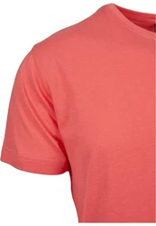 Urban Classics Herren Shaped Long Tee T-Shirt Rot/Rosa/Orange