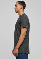 Urban Classics Herren Shaped Long Tee T-Shirt Dunkelgrau/Grau/Hellgrau