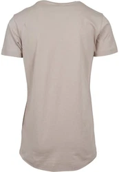 Urban Classics Herren Shaped Long Tee T-Shirt Khaki/Braun/Beige