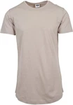 Urban Classics Herren Shaped Long Tee T-Shirt Khaki/Braun/Beige