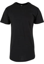 Urban Classics Herren Shaped Long Tee T-Shirt Schwarz/Dunkelgrau