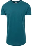 Urban Classics Herren Shaped Long Tee T-Shirt Türkis/Grün