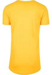 Urban Classics Herren Shaped Long Tee T-Shirt Gelb