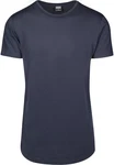 Urban Classics Herren Shaped Long Tee T-Shirt Dunkelblau