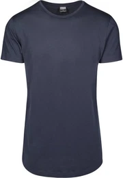 Kurzarmshirt Herren Shaped Long Tee (1-tlg)