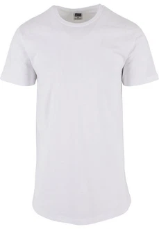 Urban Classics Herren Shaped Long Tee T-Shirt Grau/Hellgrau