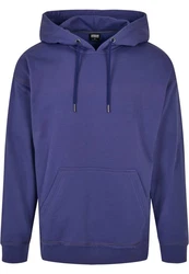 Urban Classics Sweatshirt Oversized Sweat Hoody Blau/Dunkelblau