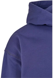 Urban Classics Sweatshirt Oversized Sweat Hoody Blau/Dunkelblau