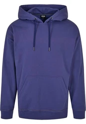 Urban Classics Sweatshirt Oversized Sweat Hoody Blau/Dunkelblau