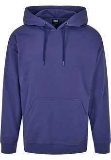 Urban Classics Sweatshirt Oversized Sweat Hoody Blau/Dunkelblau