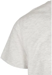Urban Classics Herren Shaped Long Tee T-Shirt Grau/Hellgrau/Khaki/Weiß