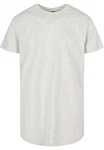 Urban Classics Herren Shaped Long Tee T-Shirt Grau/Hellgrau/Khaki/Weiß