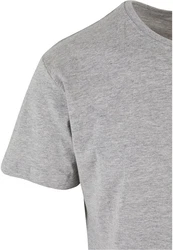 Urban Classics Herren Shaped Long Tee T-Shirt Grau/Hellgrau