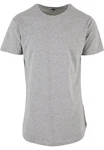 Urban Classics Herren Shaped Long Tee T-Shirt Grau/Hellgrau