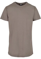 Urban Classics Herren Shaped Long Tee T-Shirt Grau/Khaki/Braun/Beige