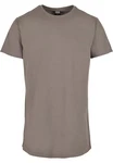 Urban Classics Herren Shaped Long Tee T-Shirt Grau/Khaki/Braun/Beige