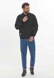 WEATHER REPORT Steppjacke Palle Schwarz/Grau/Dunkelgrau/Rot