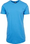 Urban Classics Herren Shaped Long Tee T-Shirt Hellblau/Blau/Türkis
