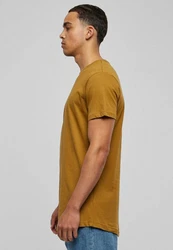 Urban Classics Herren Shaped Long Tee T-Shirt Braun/Gelb/Khaki/Beige