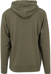 Urban Classics Sweatshirt Oversized Sweat Hoody Dunkelgrün/Khaki