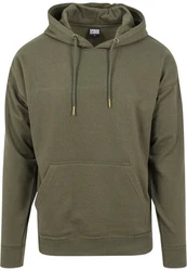 Urban Classics Sweatshirt Oversized Sweat Hoody Dunkelgrün/Khaki