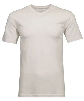 RAGMAN T-Shirt Khaki/Weiß/Braun/Beige