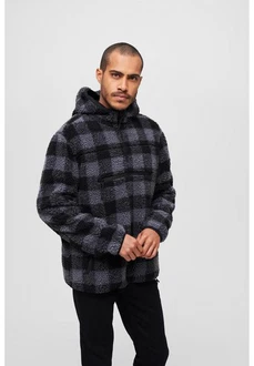 Brandit Teddyfleece Worker Pullover schwarz/grau Brandit Teddyfleece Worker Pullover schwarz/grau