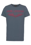 PME LEGEND Rundhalsshirt mit Logoprint Hellblau/Grau/Blau/Dunkelblau PME LEGEND Rundhalsshirt mit Logoprint Hellblau/Grau/Blau/Dunkelblau