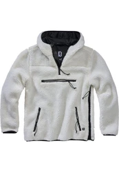 Brandit Teddyfleece Worker Pullover wei