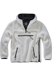 Brandit Teddyfleece Worker Pullover wei