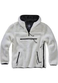 Brandit Teddyfleece Worker Pullover wei