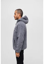 Brandit Teddyfleece Worker Pullover Dunkelgrau/Grau/Hellgrau/Dunkelblau/Schwarz