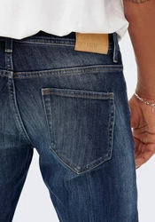 ONLY & SONS Regular-fit Jeans ONSWEFT Blau/Dunkelblau/Hellblau