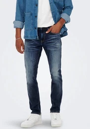 Straight-Jeans ONSWEFT REGULAR WB 0021 TAI DNM NOOS im 4-Pocket-Style