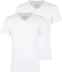Blend T-Shirt (2er-Pack) Weiß/Dunkelblau/Creme