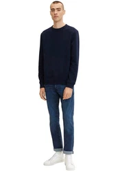 TOM TAILOR 5-Pocket Jeans Dunkelblau/Hellblau/Blau/Schwarz