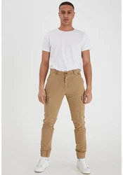 Blend Cargohose BHNAN (1-tlg) Khaki/Beige