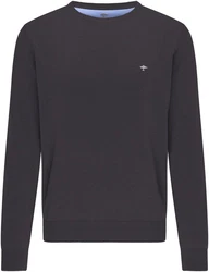 FYNCH-HATTON Pullover Dunkelgrau/Dunkelblau/Grau/Schwarz