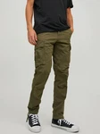 Jack & Jones Cargohose JPSTACE JJTUCKER Dunkelgrün/Khaki/Grün