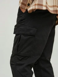 Jack & Jones Cargohose JPSTACE JJTUCKER Dunkelgrau/Khaki/Dunkelblau/Blau/Schwarz/Hellgrau/Grau