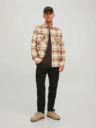 Jack & Jones Cargohose JPSTACE JJTUCKER Dunkelgrau/Khaki/Dunkelblau/Blau/Schwarz/Hellgrau/Grau