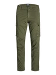 Jack & Jones Cargohose JPSTACE JJTUCKER Dunkelgrün/Khaki/Grün