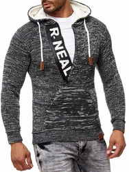 Rusty Neal Kapuzensweatshirt Braun/Hellblau/Grau/Schwarz/Blau/Lila