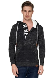 Rusty Neal Kapuzensweatshirt Braun/Hellblau/Grau/Schwarz/Blau/Lila