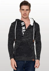 Rusty Neal Kapuzensweatshirt Braun/Hellblau/Grau/Schwarz/Blau/Lila