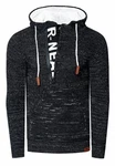 Rusty Neal Kapuzensweatshirt Braun/Hellblau/Grau/Schwarz/Blau/Lila Rusty Neal Kapuzensweatshirt Braun/Hellblau/Grau/Schwarz/Blau/Lila